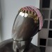 Ободок на голову с монетами (светло-розовый)
