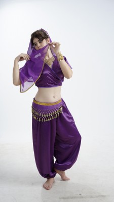 Восточный костюм подростковый/взрослый (фиолетовый) на рост от 150-170 см