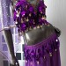Восточный костюм топ и шаровары  (фиолетовый) на рост 140-180 см