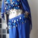 Восточный костюм - топ и шаровары  (синий), на рост 140-180 см